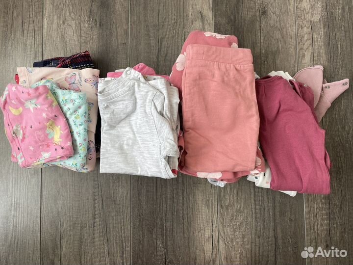 Пакет вещей на девочку 86