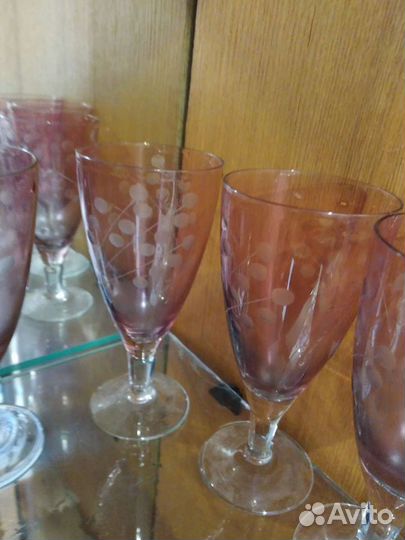 Фужеры,рюмки на ножках,стопки СССР