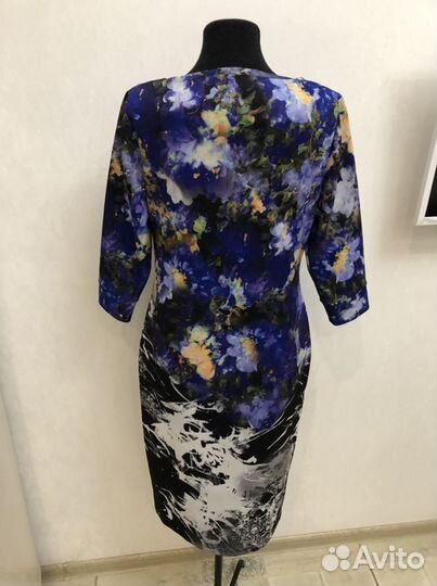 Фиолетовое платье р 46/48 в отл.сост