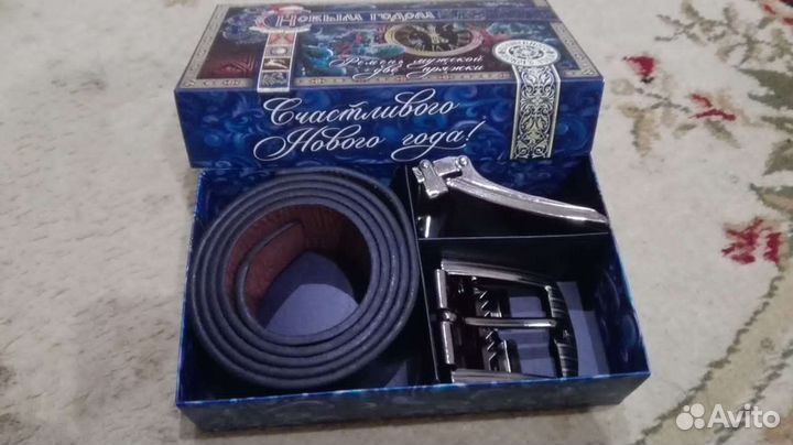 Ремень кожаный