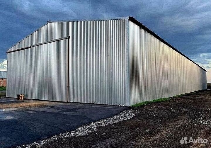 Строительство ангаров, гаражей, навесов