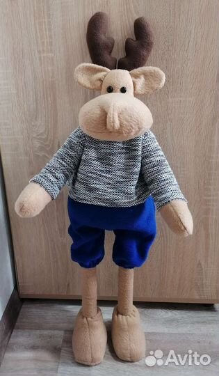 Новогодний /рождественский интерьерный олень