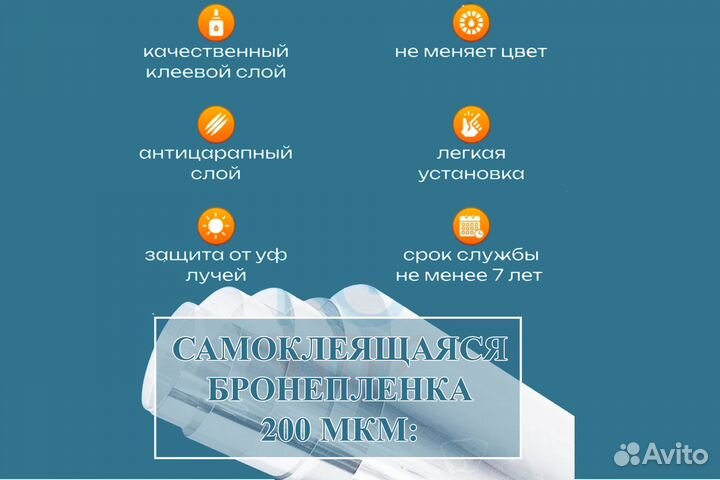 Бронепленка на окна