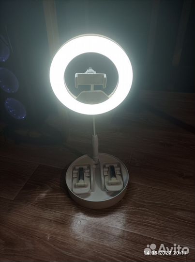Настольная кольцевая селфи-лампа bracket a7