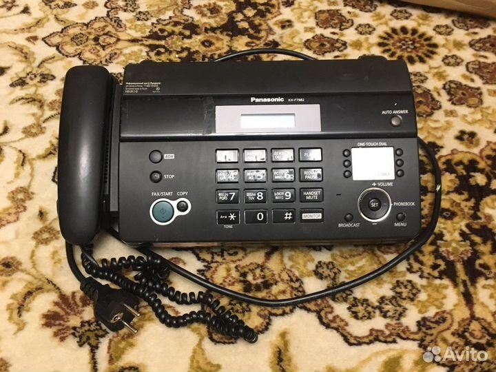 Телефон факс Panasonic