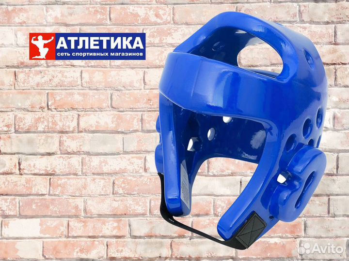 Шлем для тхэквондо, цв: синий, р: S, M, L