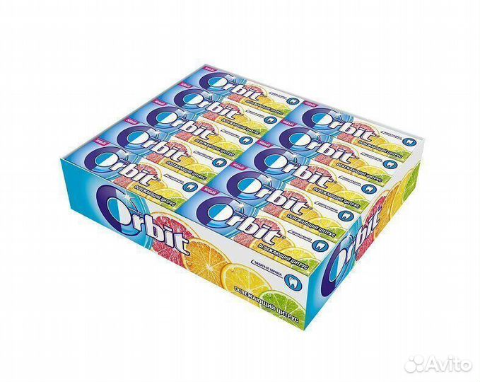 Опт - Жевательная резинка Orbit Освежающий цитрус