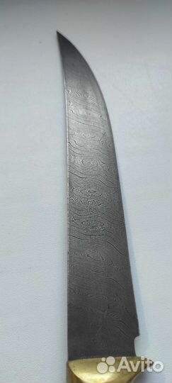 Нож Филейный большой (дамаск)