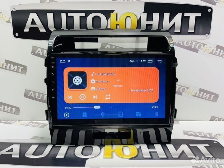 Магнитола AMP 2+32 Toyota Land Cruiser 2007-2015