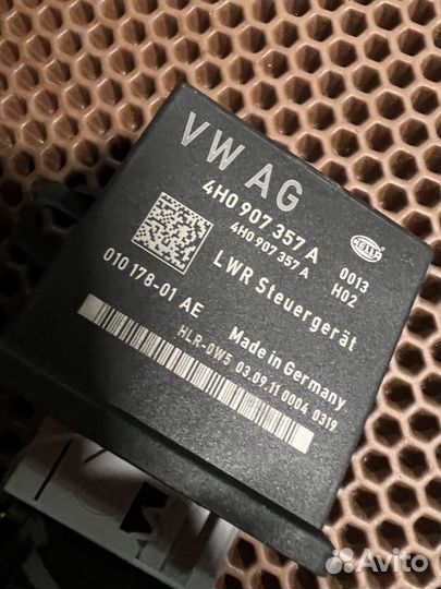 Audi a8d4 4H блок управления фарами 4H0907357A