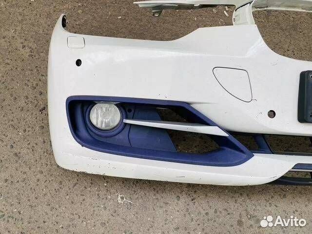 Передний бампер BMW F30, оригинал б/у, в сборе Пер