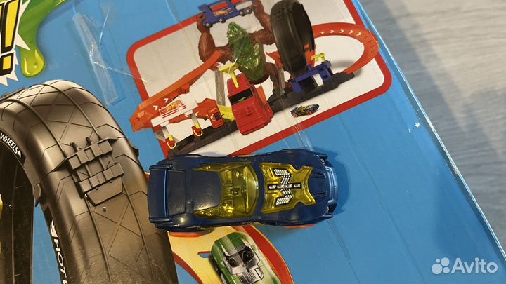 Хот вилс трек атака бешенной гориллы