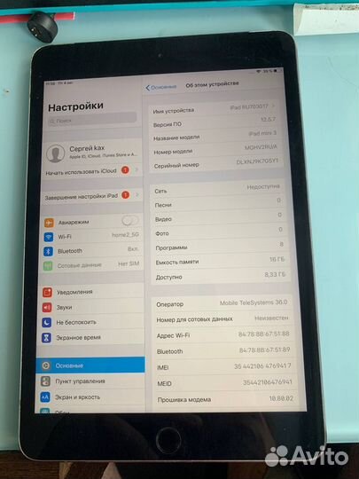 iPad mini 3 16gb