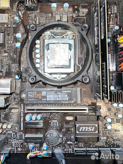 Материнская плата msi b250 pro