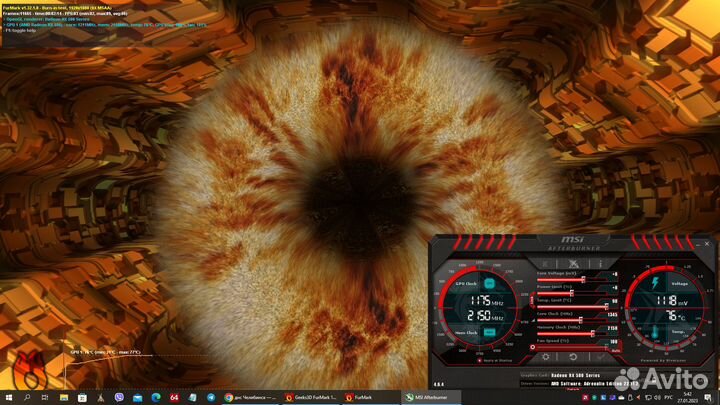 Видеокарта Powercolor Radeon RX 580 8 Gb Mining