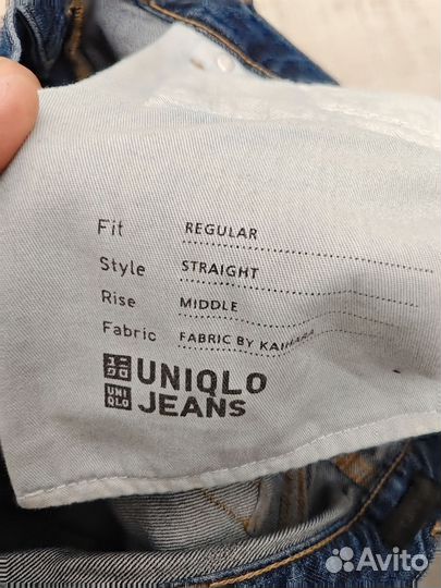 Uniqlo мужские джинсы новые