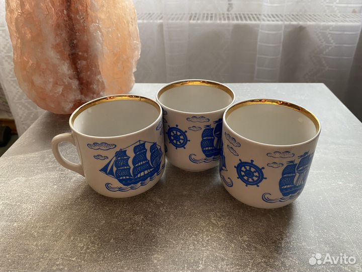 Кружка СССР вербилки 3 шт