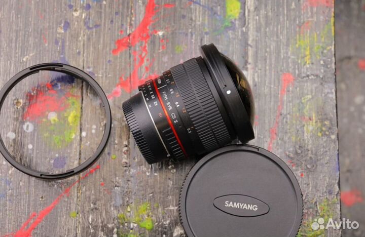 Samyang 8mm f/3.5 AS IF UMC Fish-eye CS II Nikon