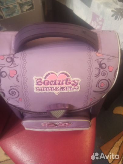 Рюкзак школьный для девочки. Ранец hummingbird