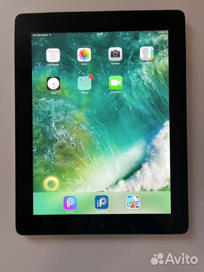 iPad 4 wi-fi, cellular (сим карта). 16 GB