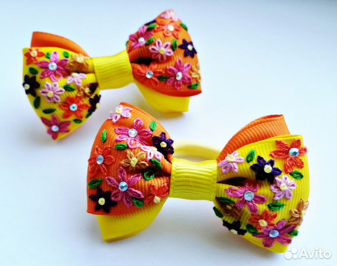 Заколки, резинки, бантики