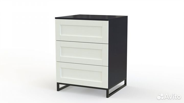 Комод с ящиками лофт