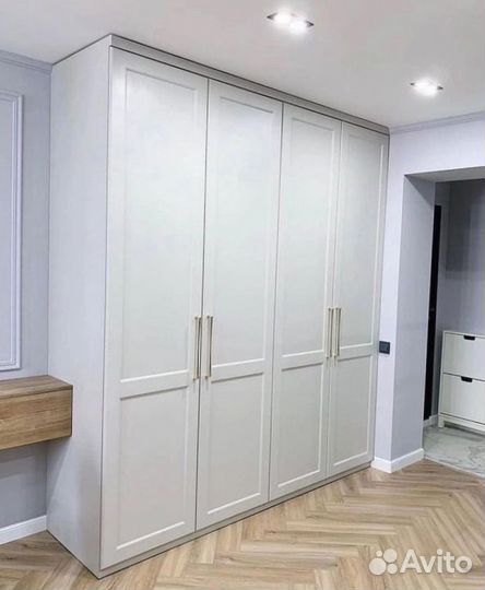 Гардеробная на заказ под ключ