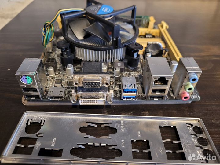 Комплект mini itx i5 4690s / Asus H81I-plus / 8gb