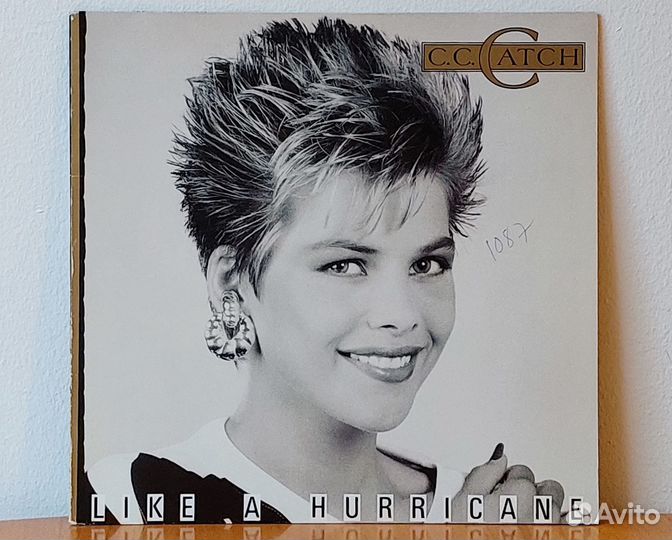 C.C. Catch – Like A Hurricane (винил, LP), 1987