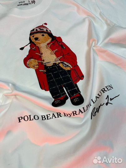 Футболка Polo ralph lauren White