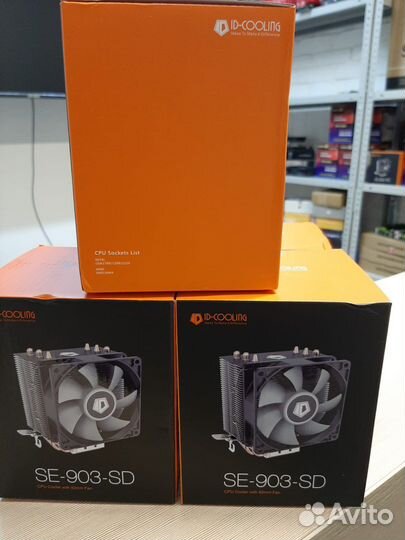 Кулер ID-cooling SE-903-SD новые