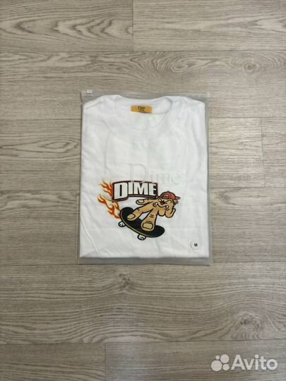 Dime Decker T-Shirt White -M