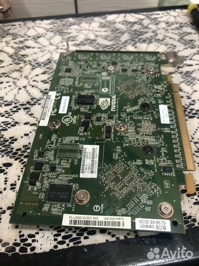 Видеокарта nvidia quadro NVS 450