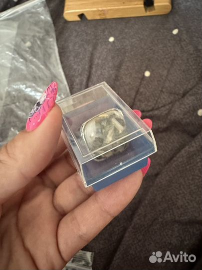 Серебряные серьги кольца