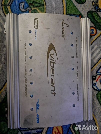 Сабвуфер и усилитель