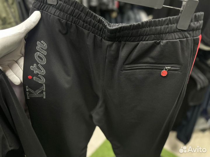 Спортивный костюм kiton вышивка премиум