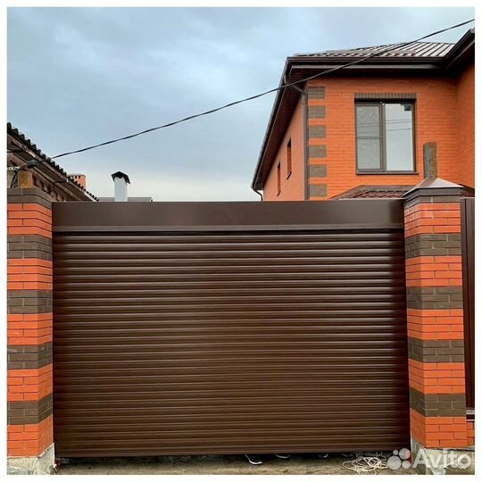 Ворота алютех роллетные