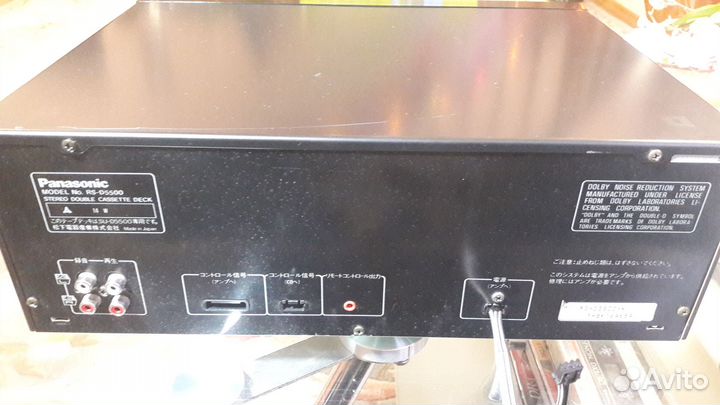 Магнитофонная дека Panasonic RS-D5500, Japan
