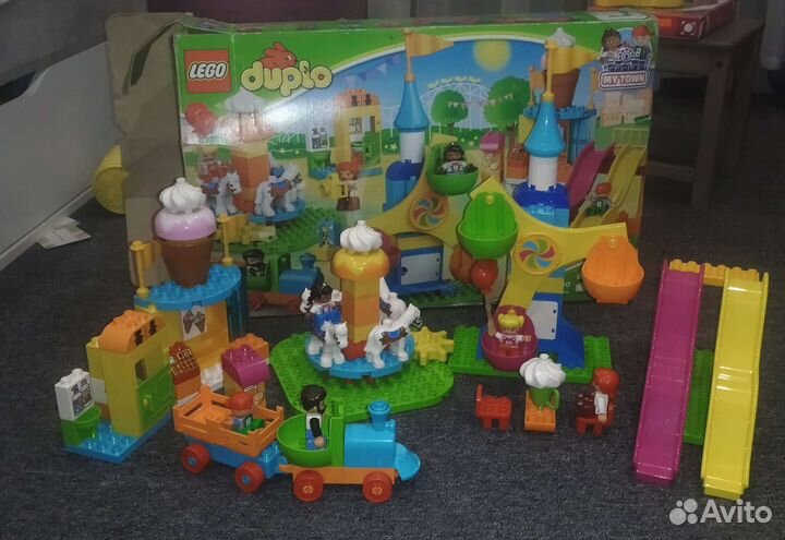 Конструктор lego duplo Большой парк аттракционов
