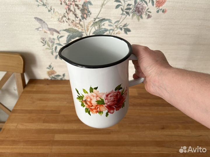 Кружка эмаль 2л