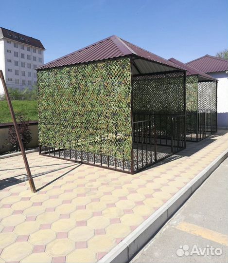 Маскировочные камуфляжные сетки для беседок и наве