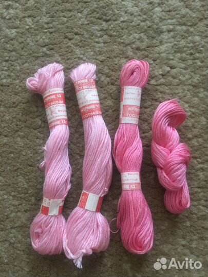 Нитки крючки СССР