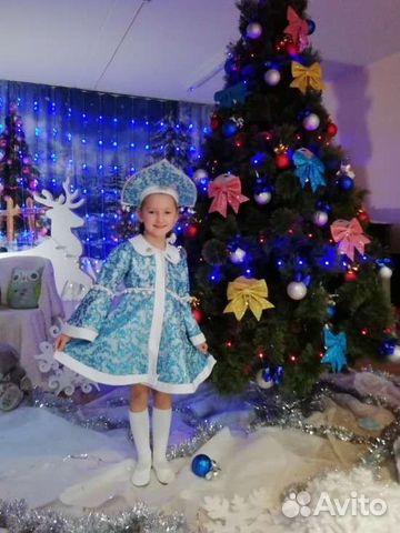 Новогодний костюм Снегурочки