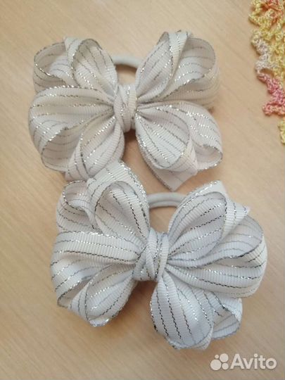 Школьные бантики ручной работы