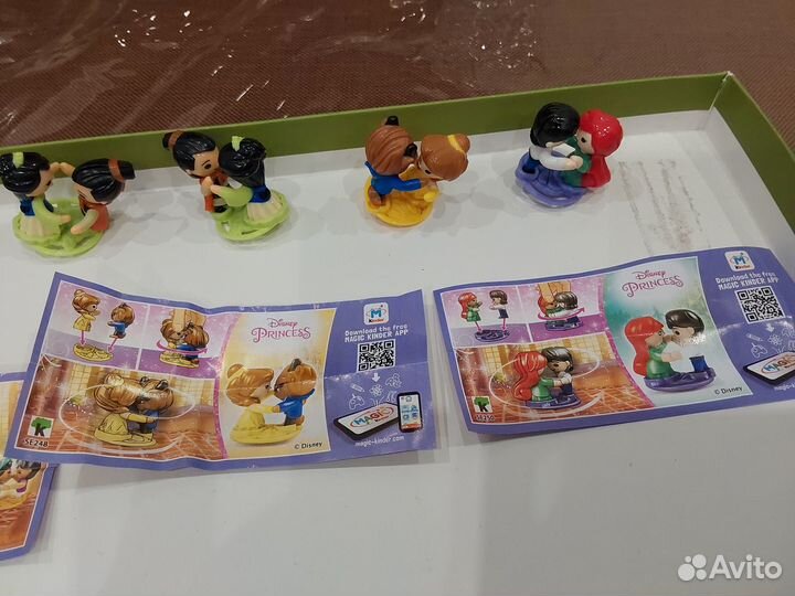 Киндер сюрприз Дисней Принцессы в танце
