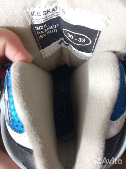 Коньки детские хоккейные раздвижные новые MaxCity