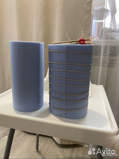 Сидиконовый молд (форма) для свечей и гипса