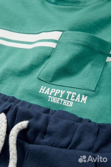 Костюм футболка и шорты c&a 86