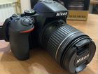 Зеркальный фотоаппарат Nikon D5600 18-55mm VR Kit объявление продам