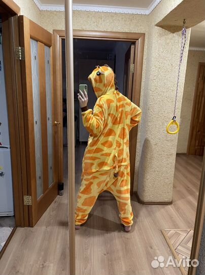 Пижама кигуруми жираф